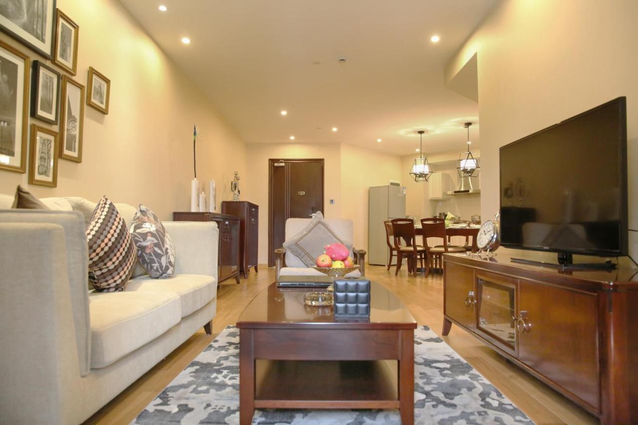 กรีน คอร์ต เรสซิเดนซ์ จินเฉียว ไดมอนด์ เซี่ยงไฮ้ Aparthotel ภายนอก รูปภาพ