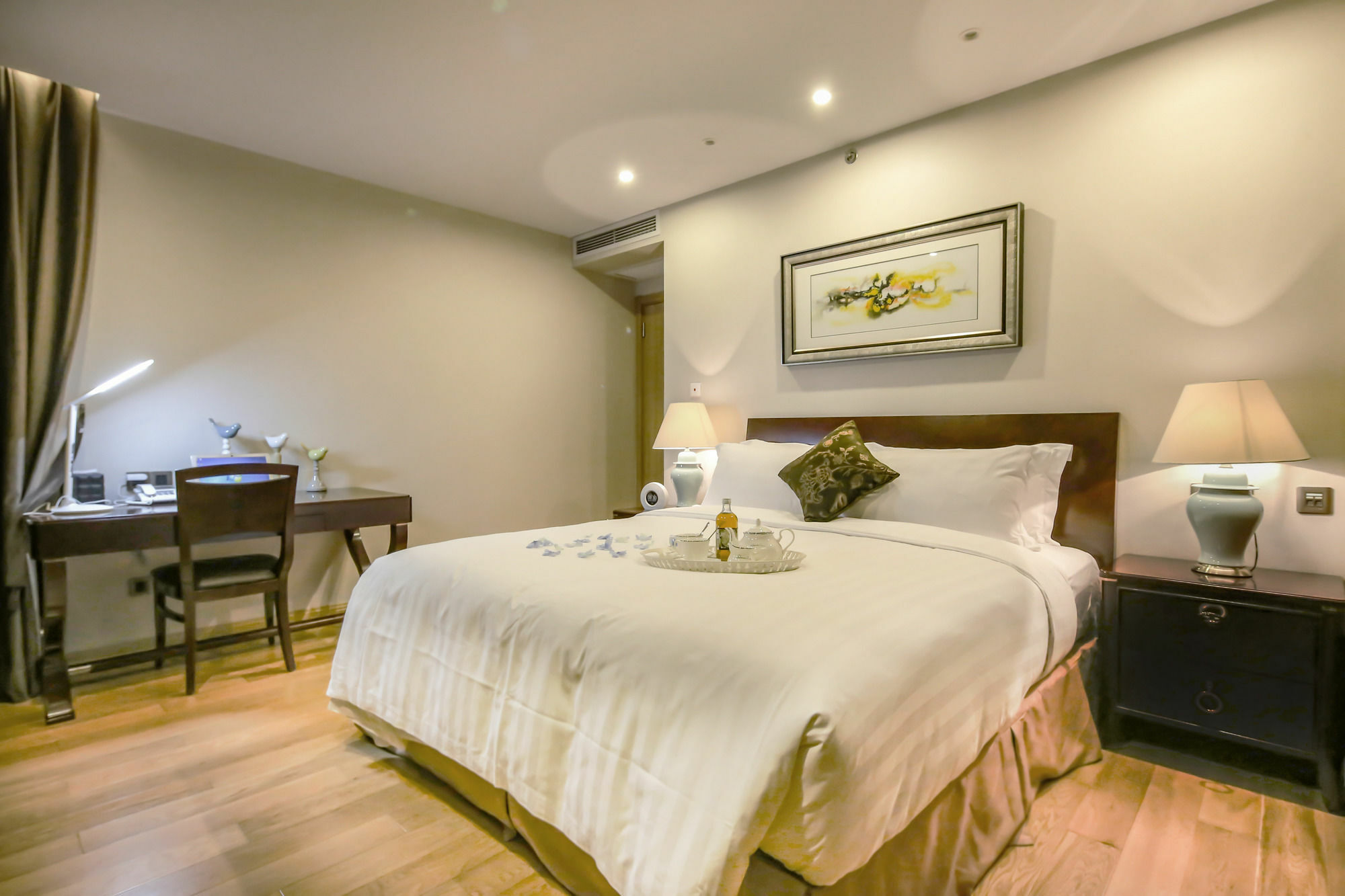 กรีน คอร์ต เรสซิเดนซ์ จินเฉียว ไดมอนด์ เซี่ยงไฮ้ Aparthotel ภายนอก รูปภาพ