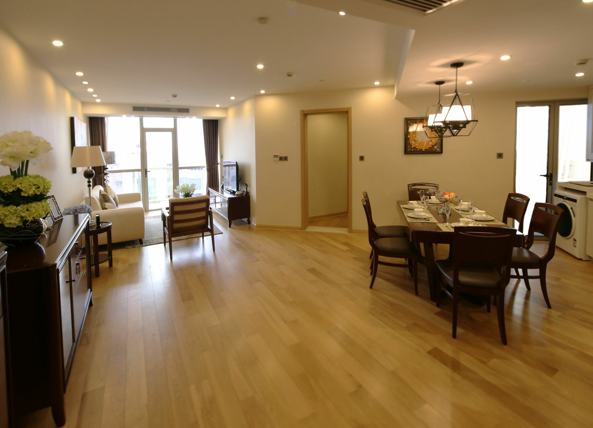 กรีน คอร์ต เรสซิเดนซ์ จินเฉียว ไดมอนด์ เซี่ยงไฮ้ Aparthotel ภายนอก รูปภาพ